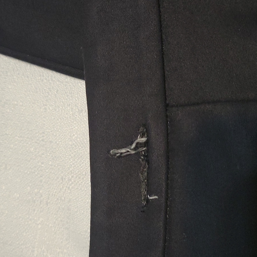 Aritzia Babaton black straight leg trouser pant size 4 - Picture 7 of 10